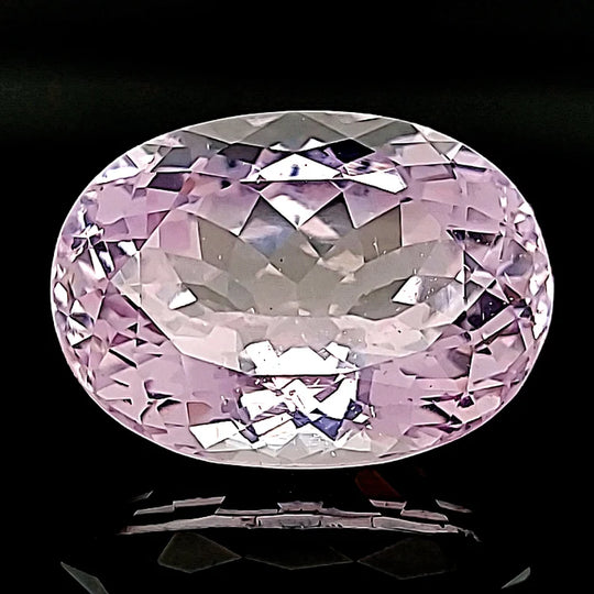 Kunzite Gemstone 49ct LARGE Natural AAA+ Oval Cut Loose Gemstone!