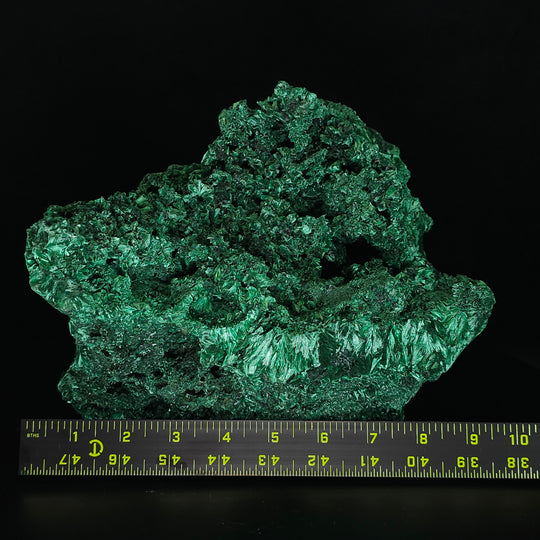 Malachite Fibrous Stone Extra Large 12 Lbs Raw Luxurious Velvet Mineral Specimen