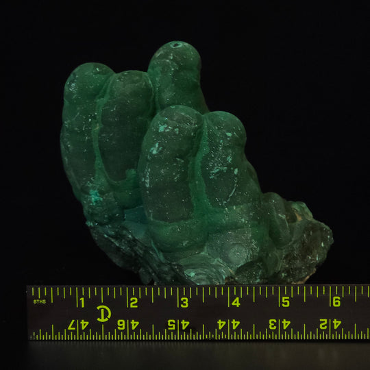 Malachite Stalactite Crystal Large 6 Lbs Green African Stone Shimmering Raw Stalagmite Mineral