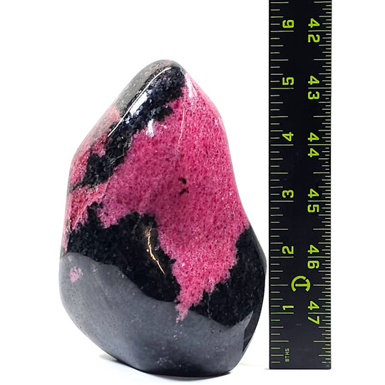 Rhodonite Crystal Freeform AAA+ Quality! Red Pink Rhodonite Tower Free Form Stone!