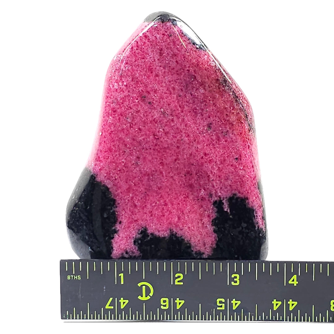 Rhodonite Crystal Freeform AAA+ Quality! Red Pink Rhodonite Tower Free Form Stone!