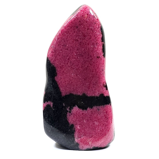 Rhodonite Crystal Freeform AAA+ Quality! Red Pink Black Tower Stone!