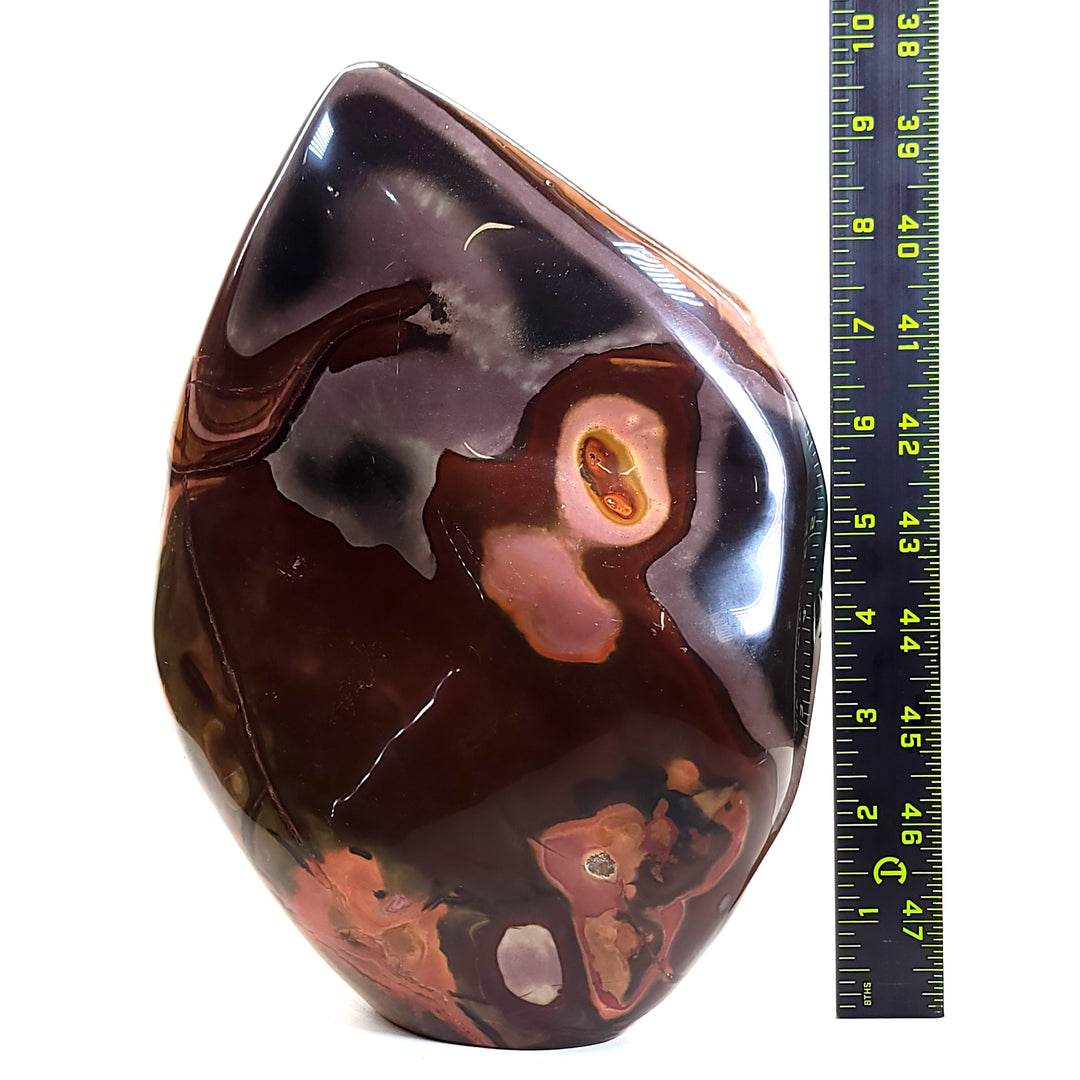 Polychrome Jasper Large 19 Lbs Polished Rainbow Desert Jasper Garden Stone