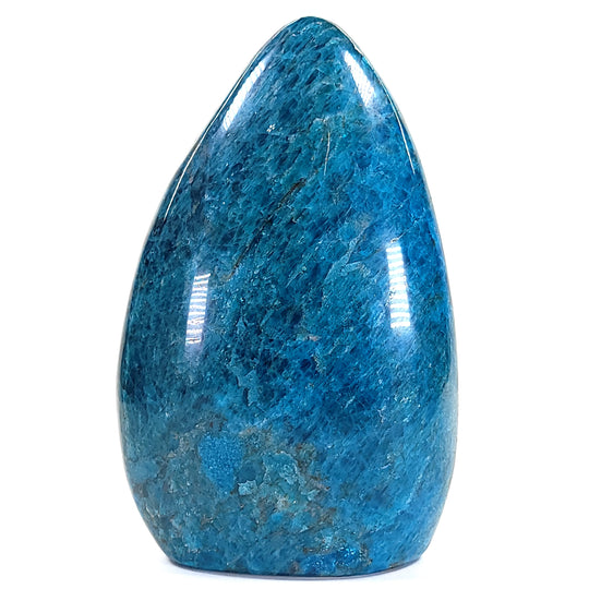 Blue Apatite Crystal Freeform Natural Large 5.7 Lbs, Polished Healing Crystal, Blue Apatite Stone
