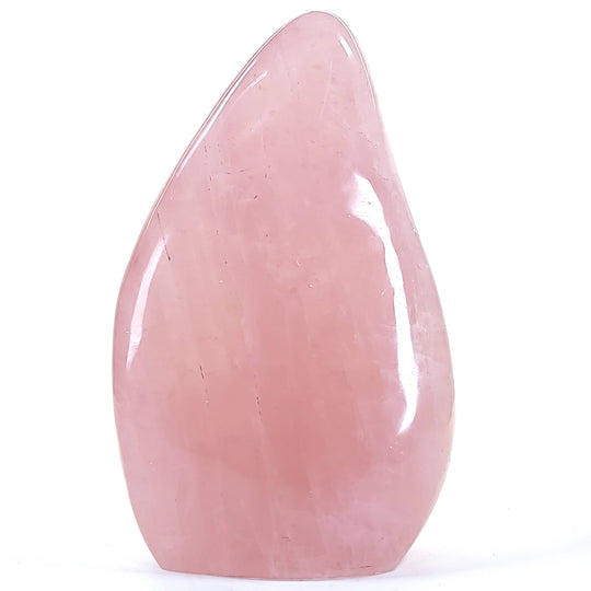 Rose Quartz Freeform Crystal Large 5 Lbs Polished Natural Stunning Pink Home Decor Gift!