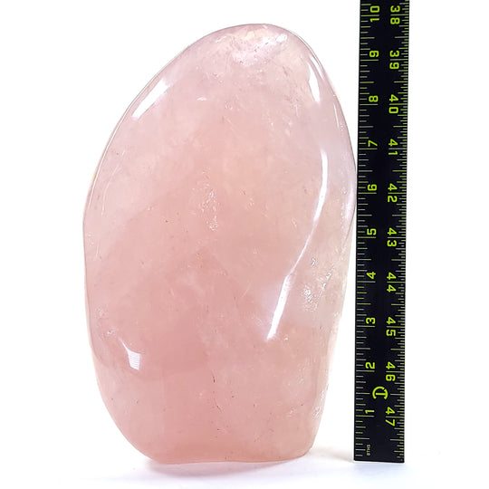 Rose Quartz Freeform Tower Large 12 Lbs! Stunning Pink Love Stone Gift For Her, Quartz Crystal Decor