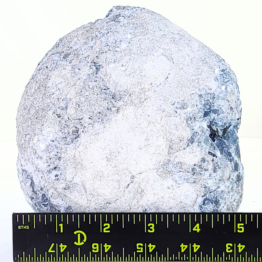 Celestite Crystal Cluster Geode Large 6.4 Lbs Gemmy Heavenly Blue Celestine Gem