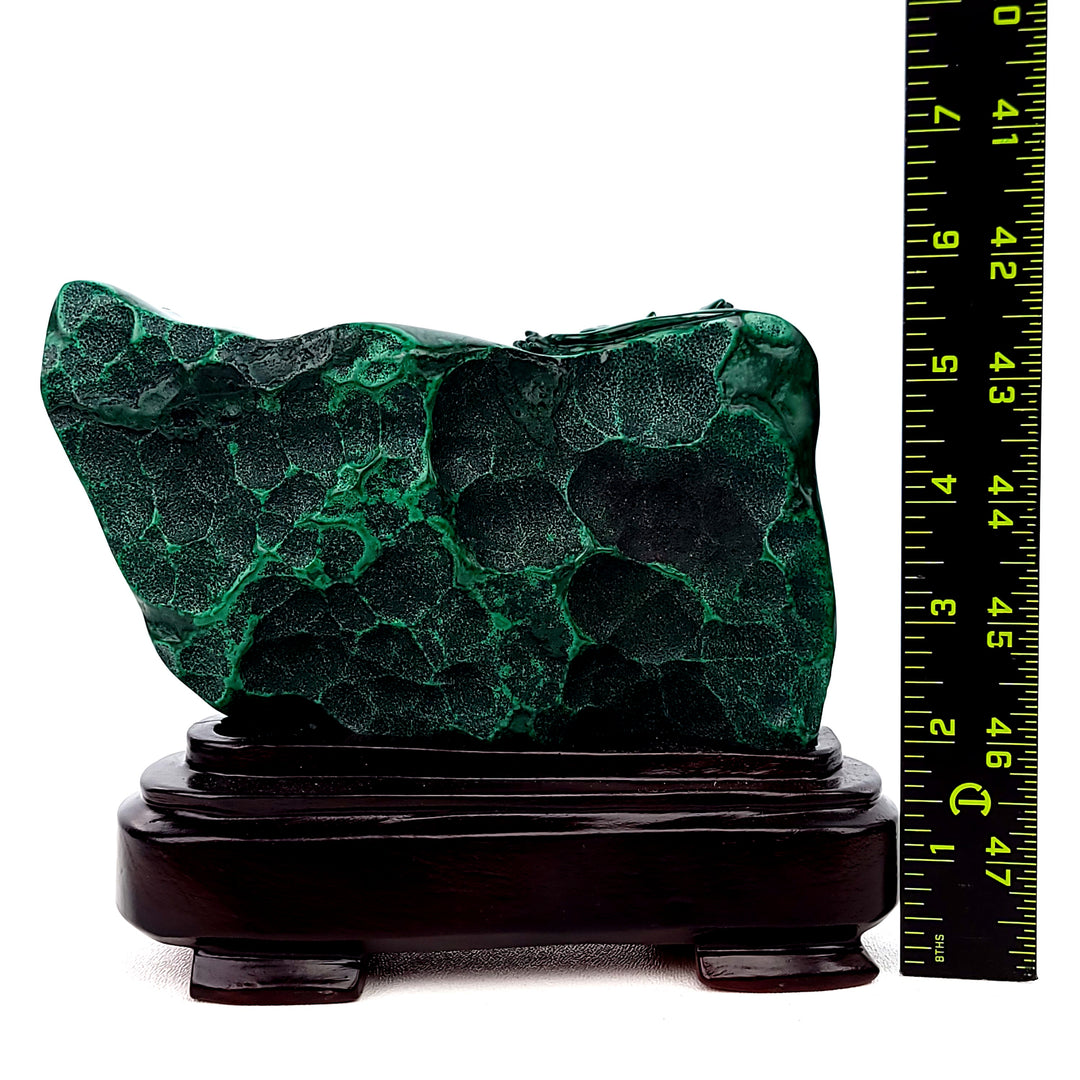 Malachite Dragon Stone, Crystal Home Decor Gift, Green Chinese Dragon Sculpture Statue!