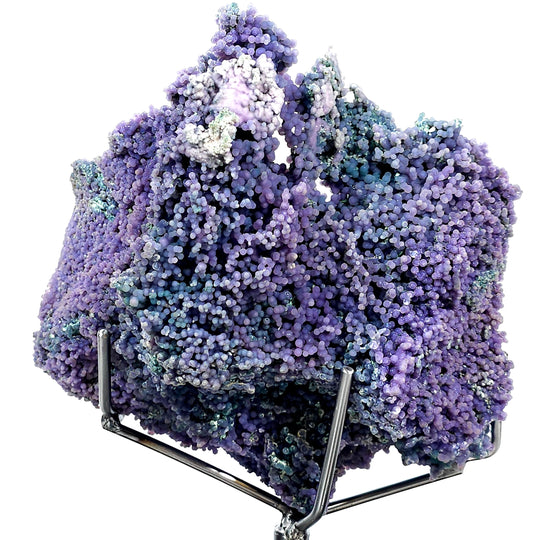 Grape Agate Crystal Cluster Extra Large 12 Lb Purple Green Blue Sparkling Mineral Specimen