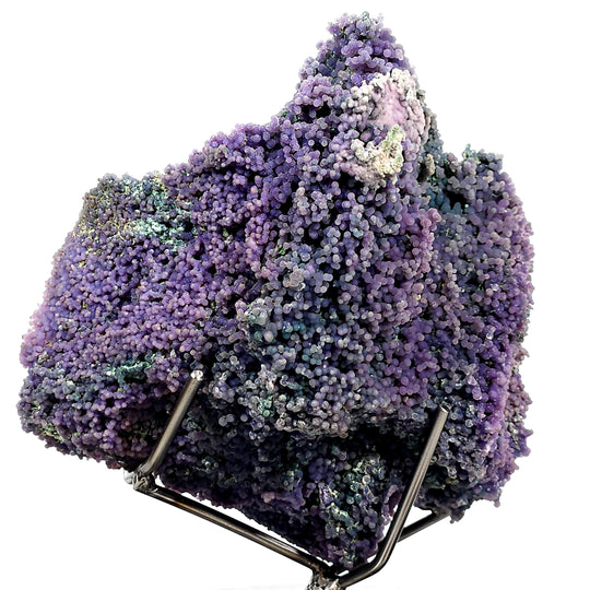 Grape Agate Crystal Cluster Extra Large 12 Lb Purple Green Blue Sparkling Mineral Specimen