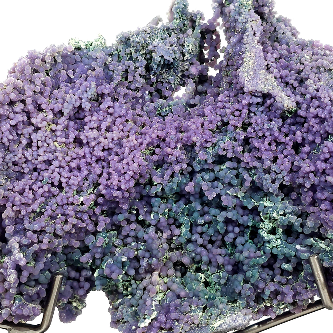 Grape Agate Crystal Cluster Extra Large 12 Lb Purple Green Blue Sparkling Mineral Specimen