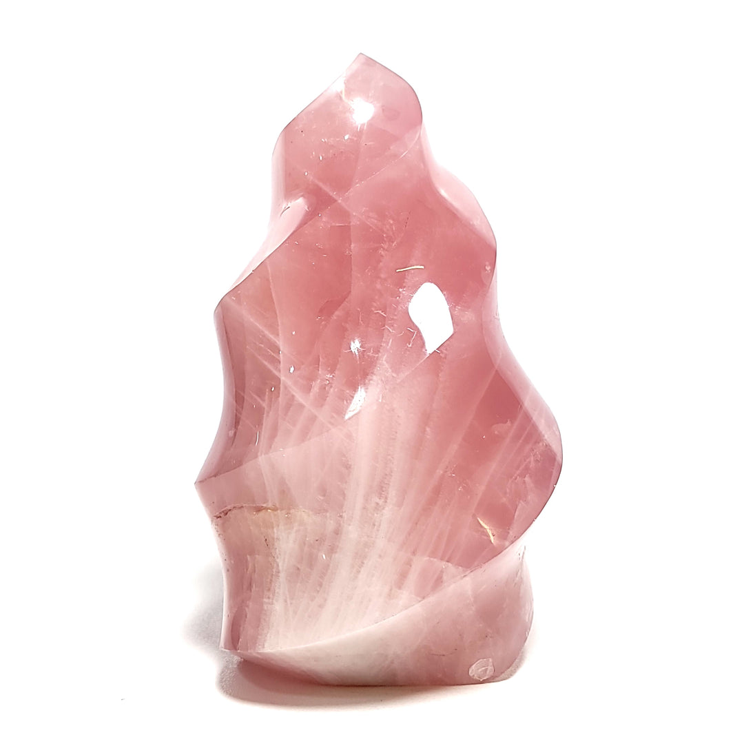 Rose Quartz Flame Large 7.8 Lb Crystal AAA+ Quality Pink Tower Love Stone!