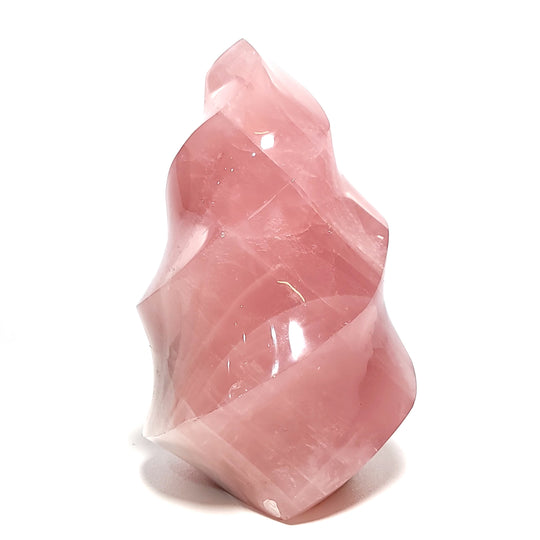 Rose Quartz Flame Large 7.8 Lb Crystal AAA+ Quality Pink Tower Love Stone!