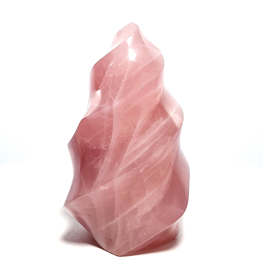 Rose Quartz Flame Large 7.8 Lb Crystal AAA+ Quality Pink Tower Love Stone!