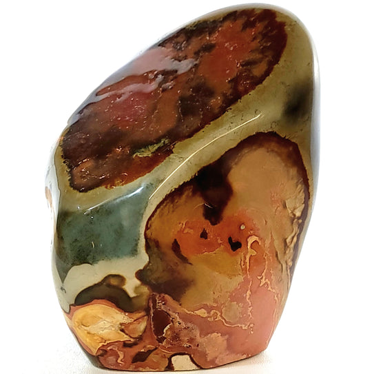 Polychrome Jasper Large 16 Lbs Polished Rainbow Desert Jasper Garden Stone