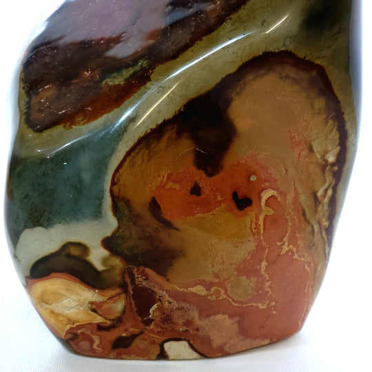 Polychrome Jasper Large 16 Lbs Polished Rainbow Desert Jasper Garden Stone