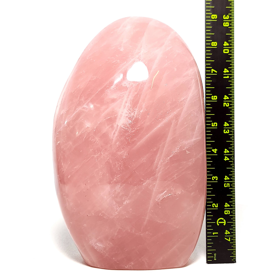 Rose Quartz Freeform Tower Large 9.8 Lbs A+ Grade Premium Quality Pink Love Crystal Decor