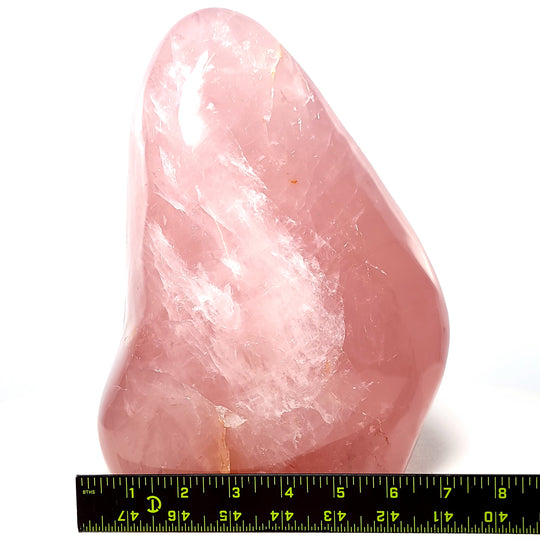 Rose Quartz Freeform Tower Large 16 Lbs AAA+ Grade Quality Pink Crystal Decor