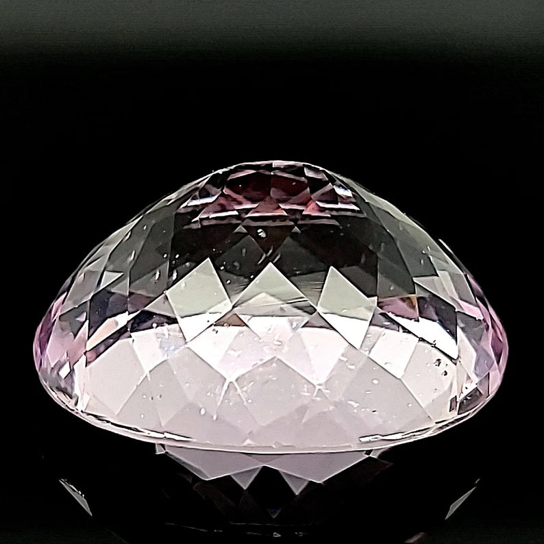 Kunzite Gemstone 49ct LARGE Natural AAA+ Oval Cut Loose Gemstone!