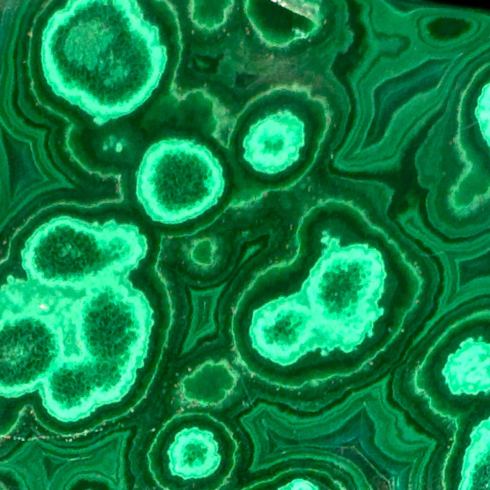 Large Malachite Chrysocolla Slab, 8" African Green Crystal Gemstone