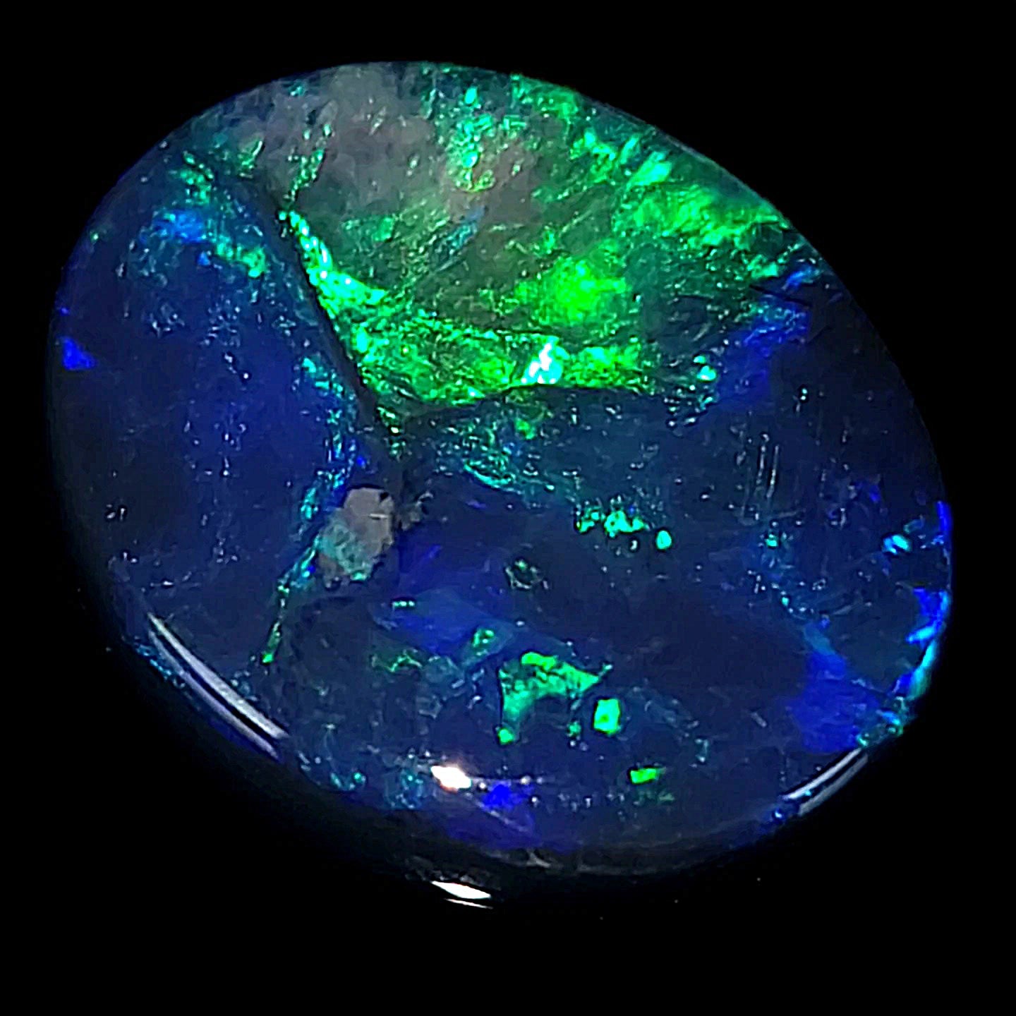 Black on sale opal real