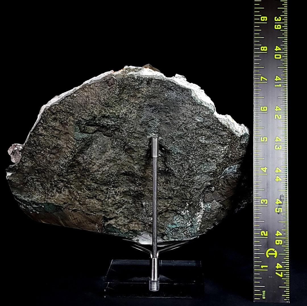 Calcite, Stilbite & Apophyllite Crystal, Large 5Lb Geode, Rare Mineral Specimen - Earth Perfection