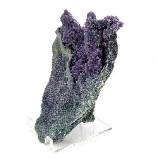 Grape Agate “Blooming Flower” Extra Large Rare Chalcedony Botryoidal Crystal Cluster - Earth Perfection