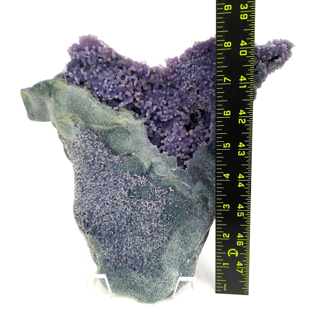 Grape Agate “Blooming Flower” Extra Large Rare Chalcedony Botryoidal Crystal Cluster - Earth Perfection