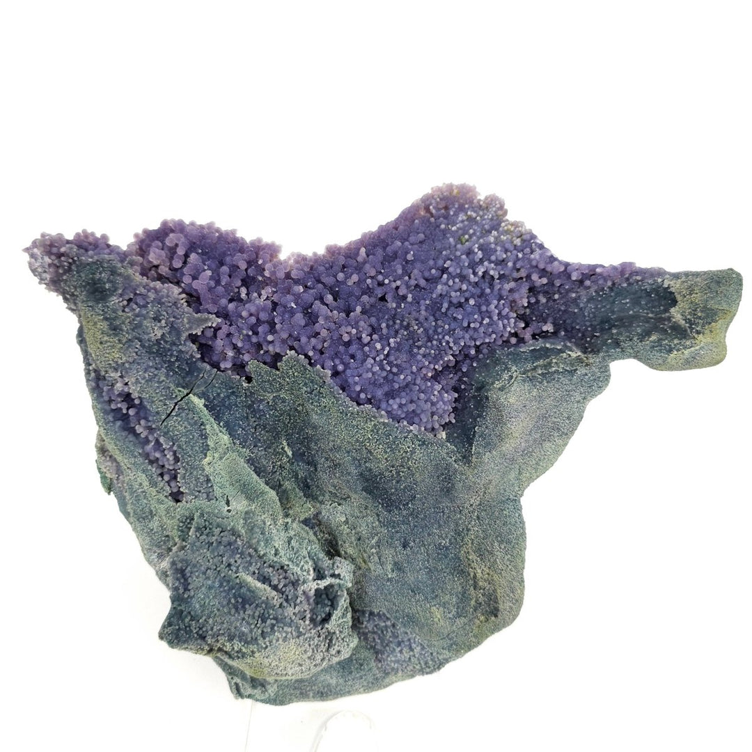 Grape Agate “Blooming Flower” Extra Large Rare Chalcedony Botryoidal Crystal Cluster - Earth Perfection