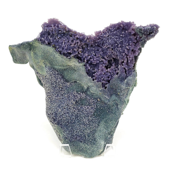 Grape Agate “Blooming Flower” Extra Large Rare Chalcedony Botryoidal Crystal Cluster - Earth Perfection