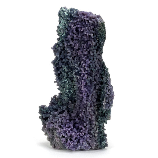Grape Agate Crystal Cluster 3.7 Lbs Large Blue Purple Green Grape Agate Mineral Specimen - Earth Perfection
