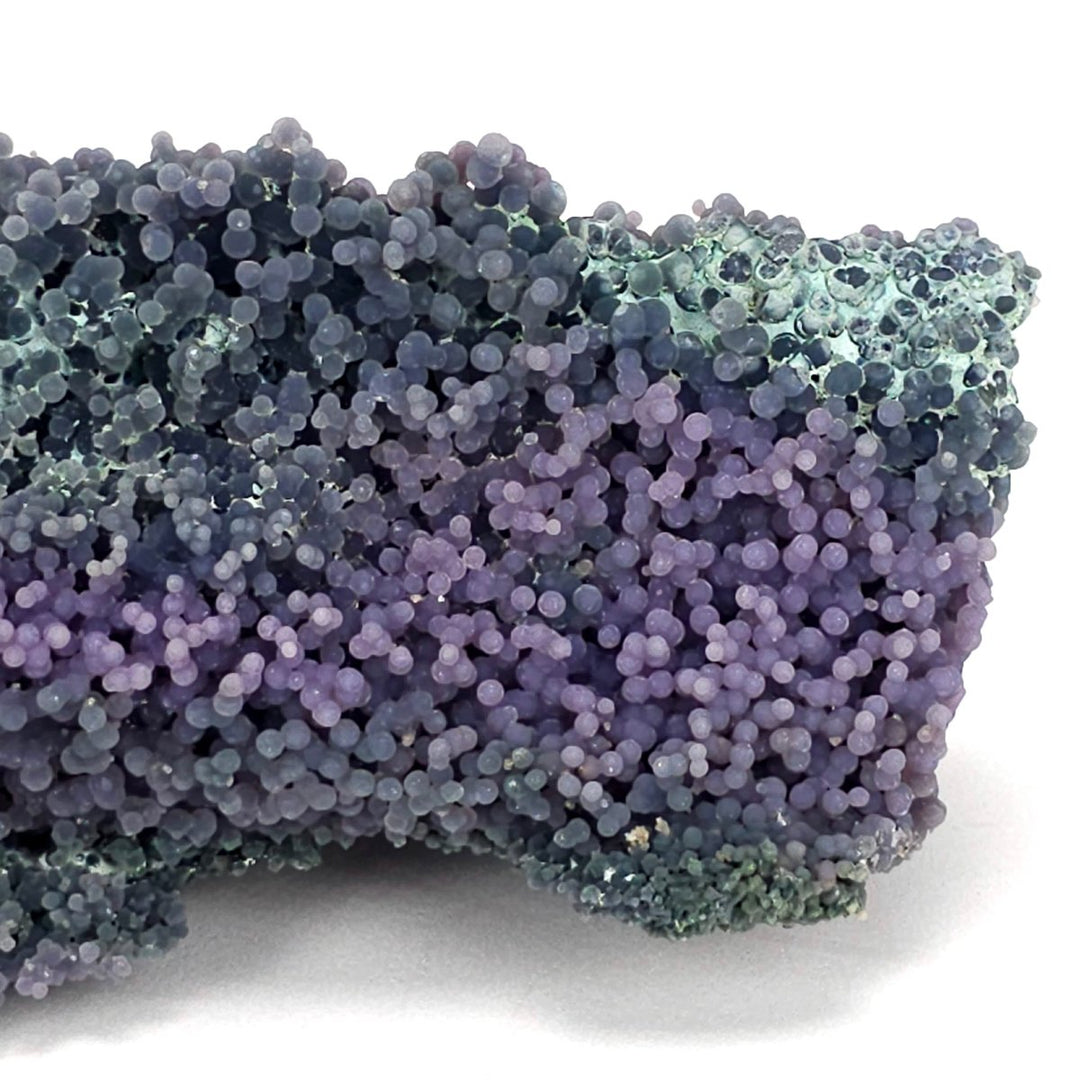 Grape Agate Crystal Cluster 3.7 Lbs Large Blue Purple Green Grape Agate Mineral Specimen - Earth Perfection