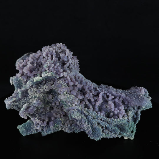 Grape Agate Crystal Cluster 3.9 Lbs Raw Purple Botryoidal Chalcedony Mineral - Earth Perfection