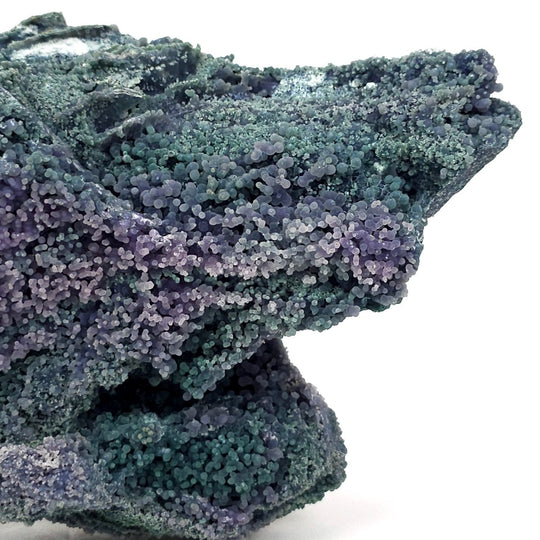 Grape Agate Crystal Cluster Extra Large 6 Lbs Rare Green Blue & Purple Chalcedony Natural Raw Botryoidal Stone - Earth Perfection