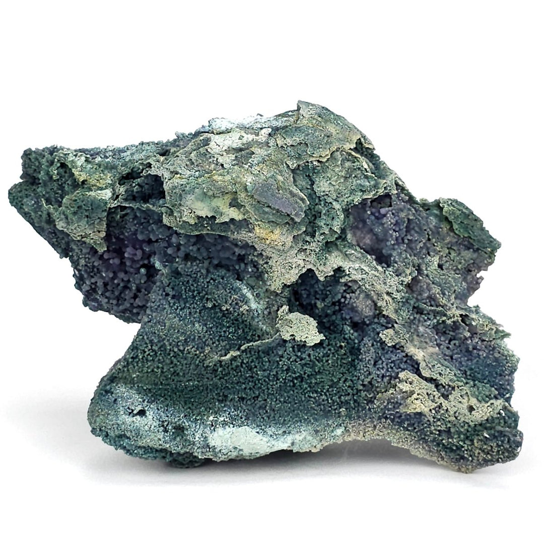 Grape Agate Crystal Cluster Extra Large 6 Lbs Rare Green Blue & Purple Chalcedony Natural Raw Botryoidal Stone - Earth Perfection