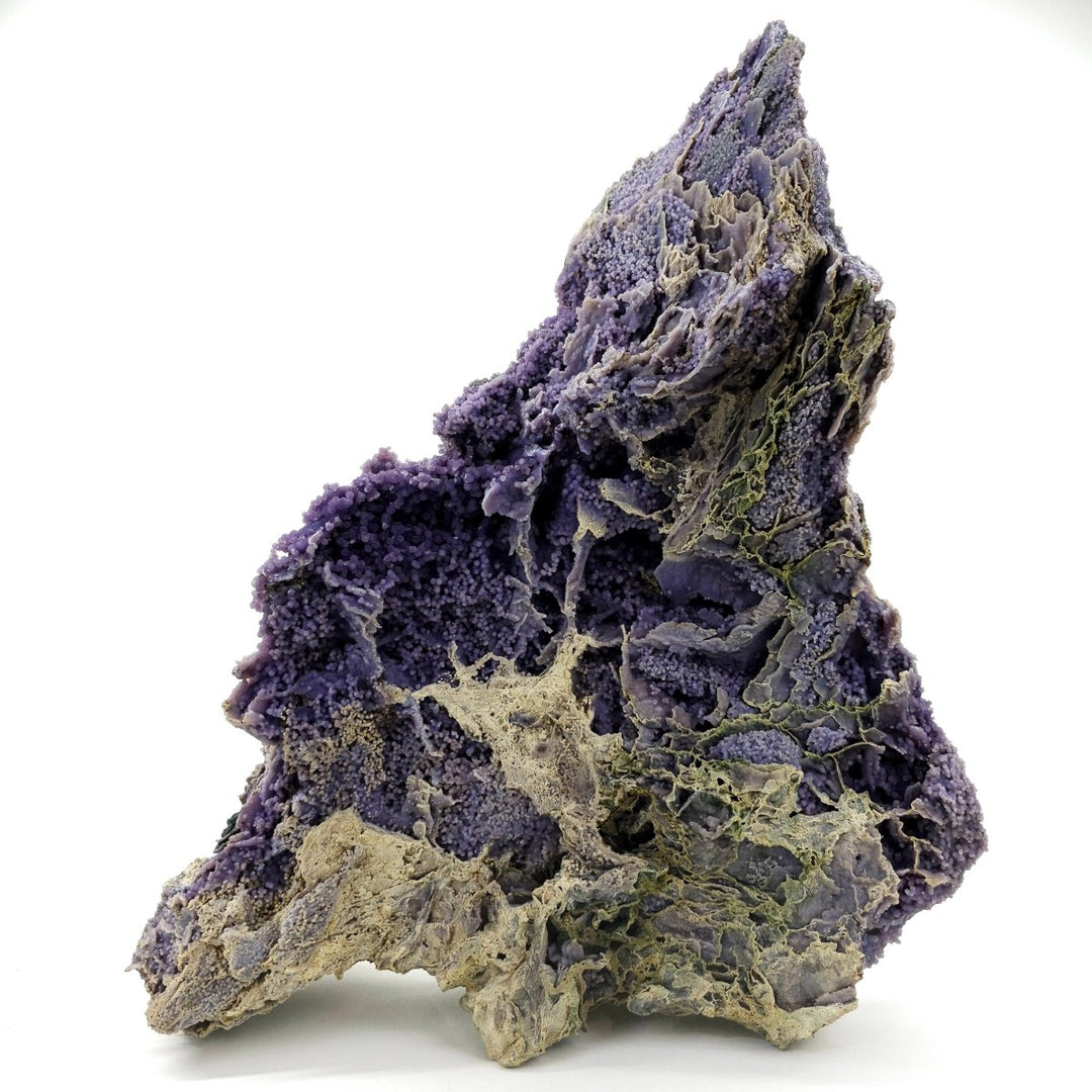 Grape Agate Crystal Cluster Purple Green Blue Extra Large 78lb - Earth Perfection