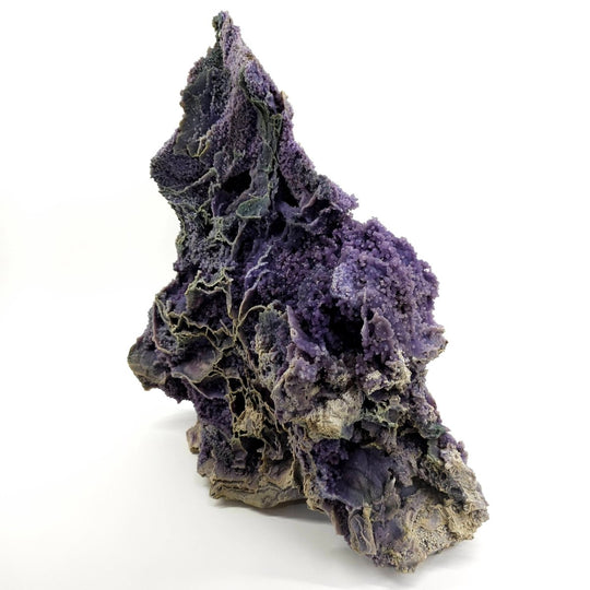 Grape Agate Crystal Cluster Purple Green Blue Extra Large 78lb - Earth Perfection