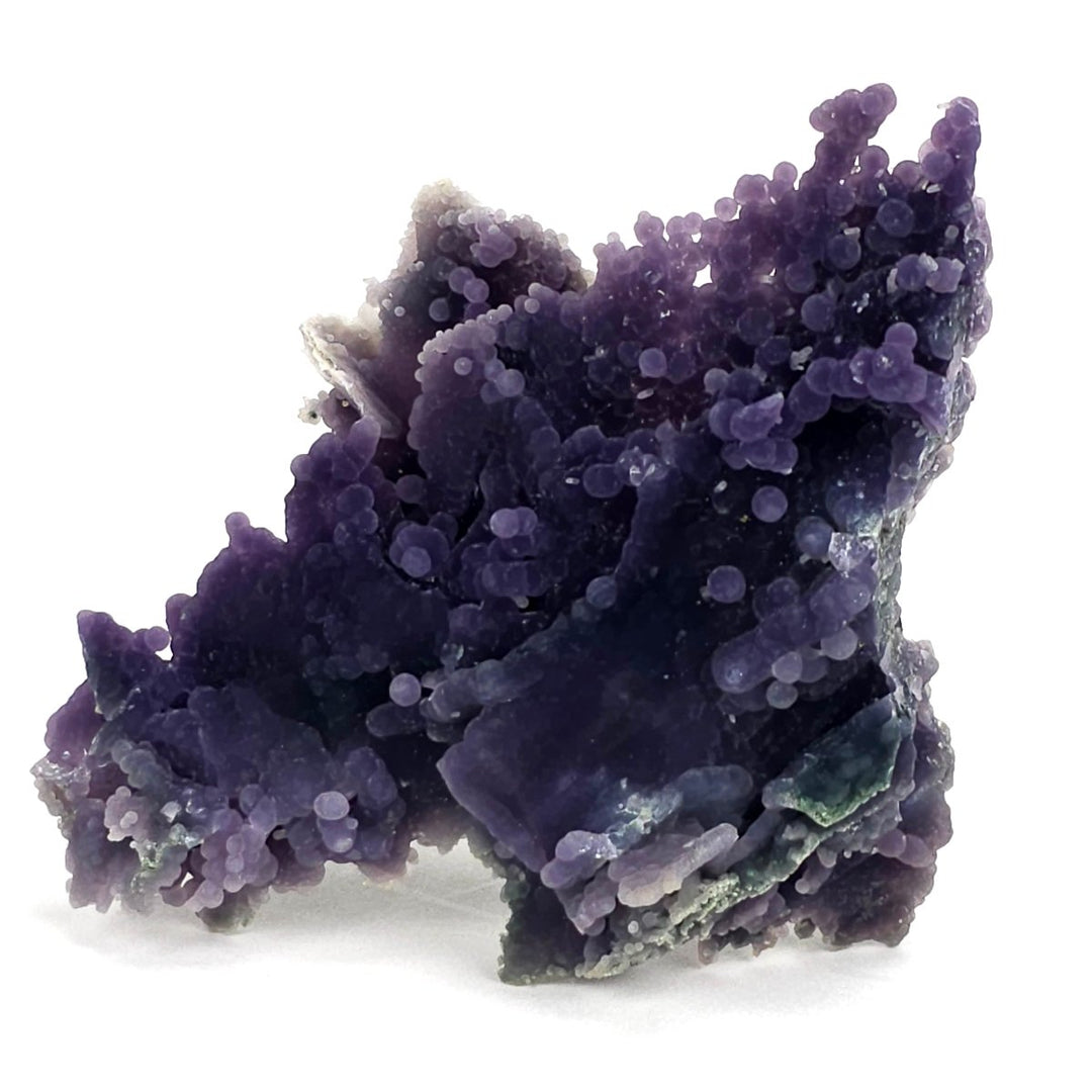 Grape Agate Crystal Cluster Raw Purple Chalcedony Botryoidal - Earth Perfection