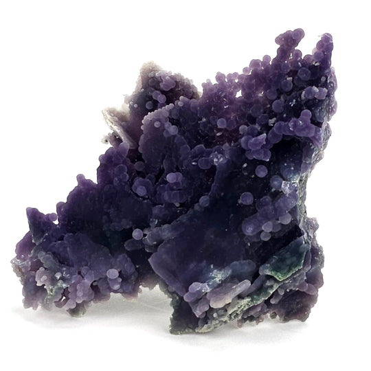 Grape Agate Crystal Cluster Raw Purple Chalcedony Botryoidal - Earth Perfection
