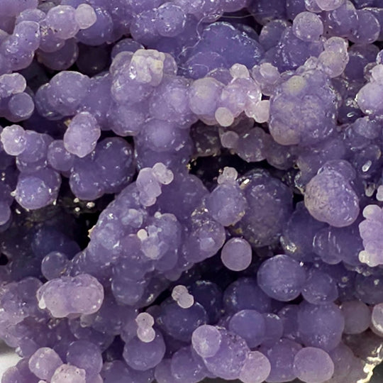 Grape Agate Purple Chalcedony Large 5 Lbs Natural Stone Botryoidal Crystal Cluster - Earth Perfection