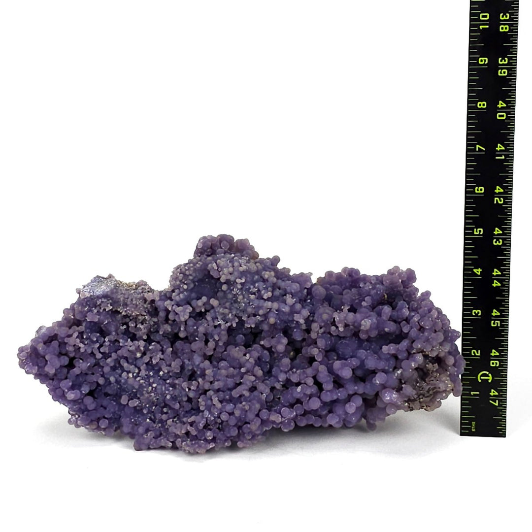 Grape Agate Purple Chalcedony Large 5 Lbs Natural Stone Botryoidal Crystal Cluster - Earth Perfection