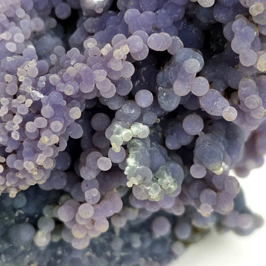 Grape Agate Purple Chalcedony Stone Large 6 Lbs Natural Botryoidal Crystal Cluster - Earth Perfection