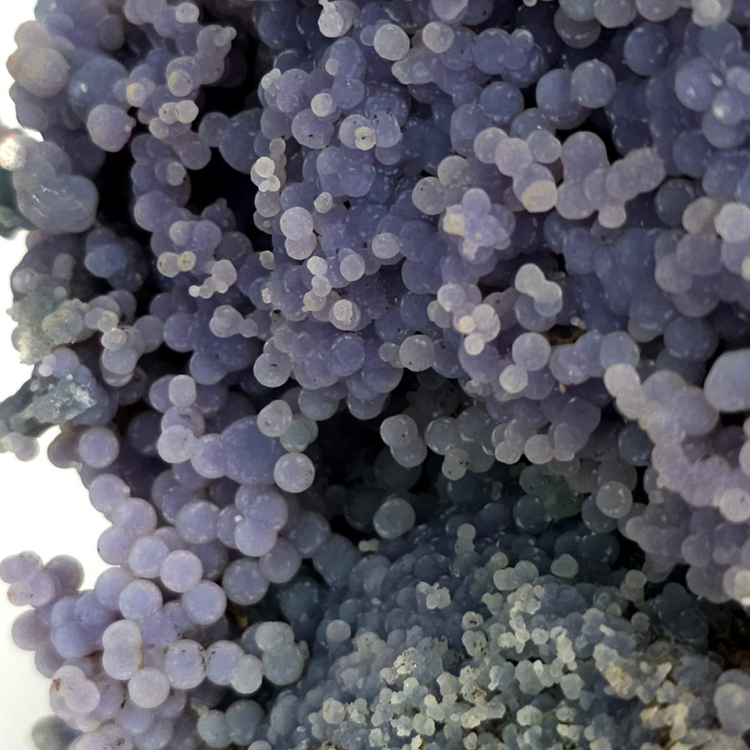 Grape Agate Purple Chalcedony Stone Large 6 Lbs Natural Botryoidal Crystal Cluster - Earth Perfection