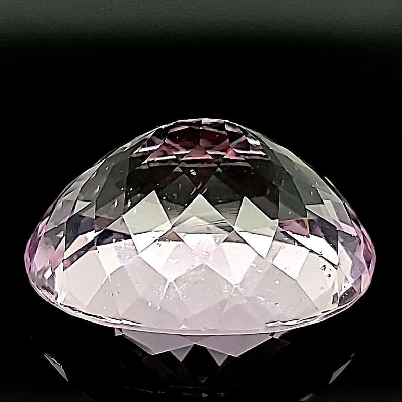 Kunzite Gemstone 49ct LARGE Natural AAA+ Oval Cut Loose Gemstone! - Earth Perfection