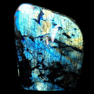 Labradorite Crystal Slab Slice Large 14 Lbs Blue Spectrolite Stone