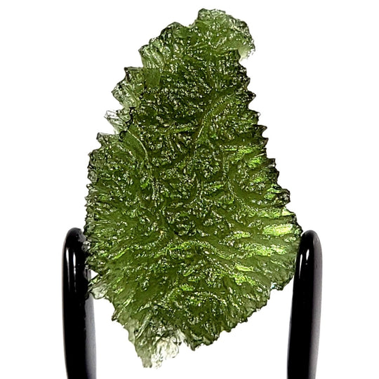 Moldavite Healing Crystal Large 4.2 Gr Genuine Raw Tektite Museum Quality Space Gemstone - Earth Perfection