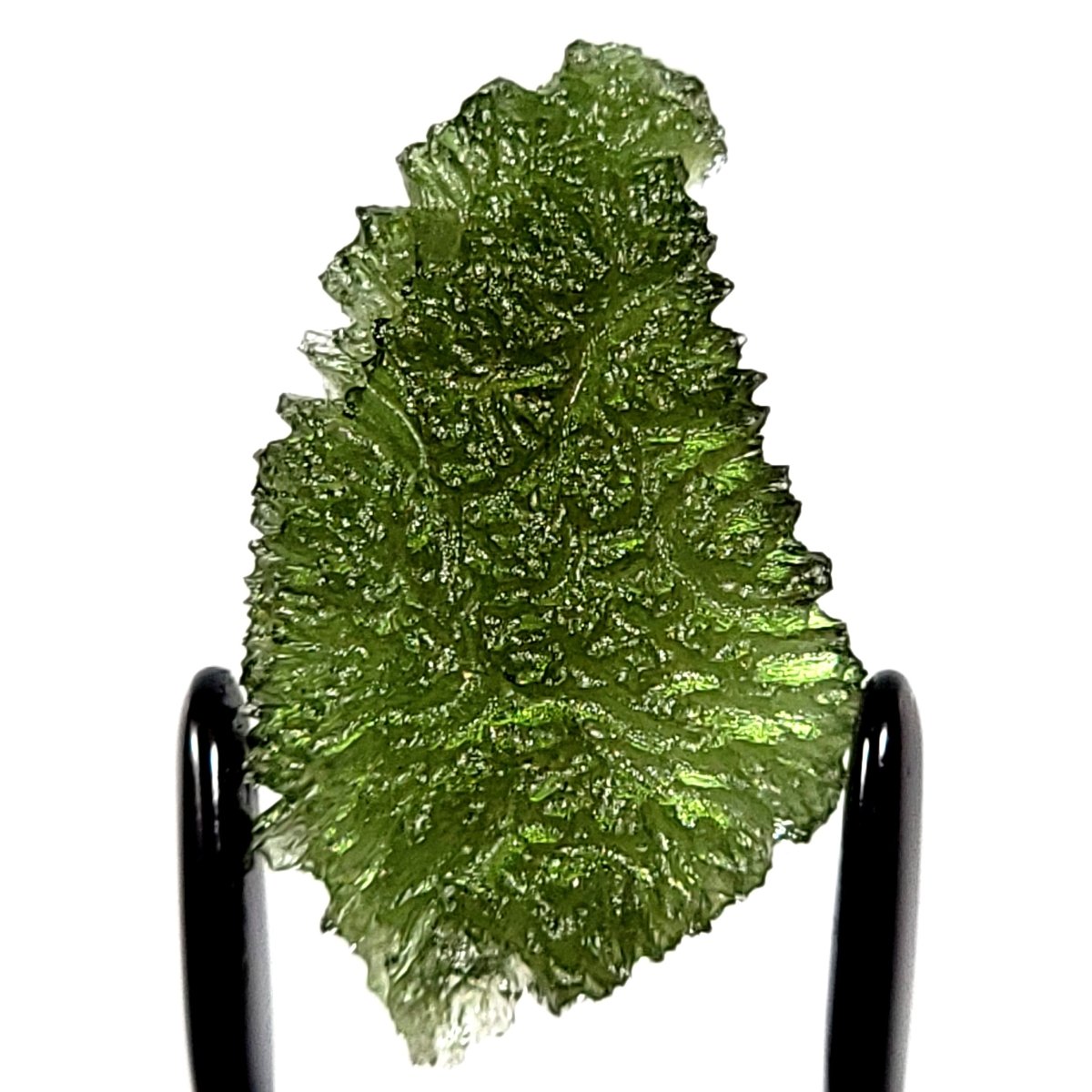Moldavite Healing Crystal Large 4.2 Gr Genuine Raw Tektite Museum Quality Space Gemstone - Earth Perfection