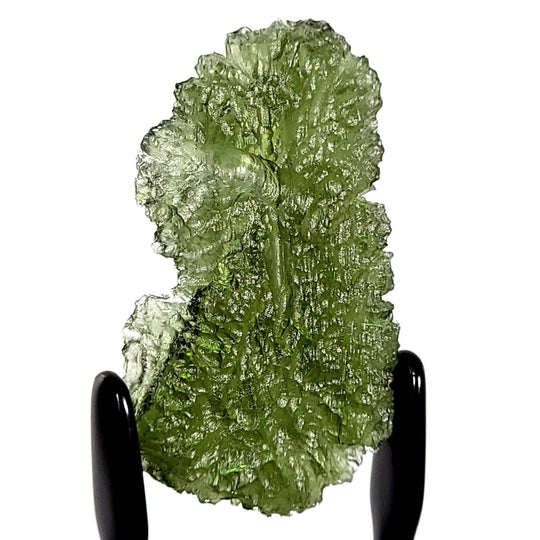Moldavite Healing Crystal Large 6.2 G Genuine Raw Tektite Museum Quality Space Gemstone - Earth Perfection