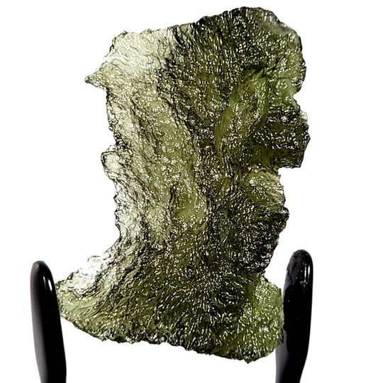 Moldavite Healing Crystal Large 6.8 Gr Genuine Raw Tektite Museum Quality Space Gemstone - Earth Perfection
