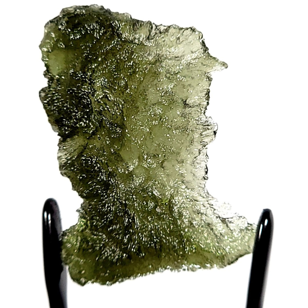 Moldavite Healing Crystal Large 6.8 Gr Genuine Raw Tektite Museum Quality Space Gemstone - Earth Perfection
